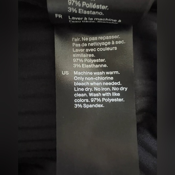 COS Pleated Short Sleeve Top Blouse, Size Medium, Black - Picture 8 of 10